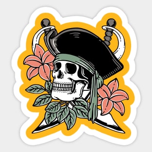 Romantic Pirate Sticker